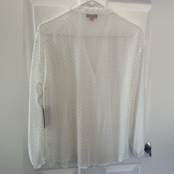 Vince Camuto Women’s Pleated Blouse, Size XS NWT - Picture 9 of 9